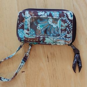 Vera Bradley wristlet wallet